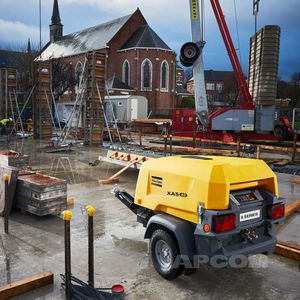 Atlas Copco Air Compressor XAS 88 38 48 58 XAS68 XATS68 XAS78 XAS88 Diesel Engine Mobile Rotary <b>Screw</b> Diesel Air Compressors - Product Image 6