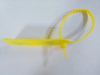 Sceau de sécurité pour fret en plastique étanche RFID UHF traçable avec une distance de lecture de 2-5 m, puce Alien H3, jetable, marque Tie-YND