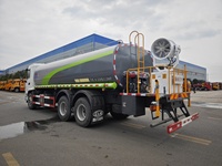 Camion pulvérisateur d'eau anti-poussière Shacman Deyu Q200 22 000L 22T Euro 6 Diesel 251-350ch, configuration 6x4