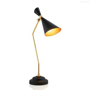 Lampes de bureau, abat-jour blanc, lampe de bureau réglable, taille moyenne, LED, lampes de bureau multifonctionnelles, utilisation nocturne, électrique, hôtel - Product Image 2