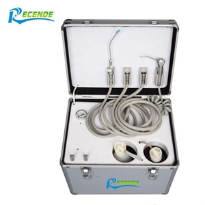 BL-603 Portable Mobile <strong>Dental</strong> <strong>Unit</strong> With Strong Suction With Built in Air Compressor <strong>High</strong> <strong>Quality</strong> - Product Image 1