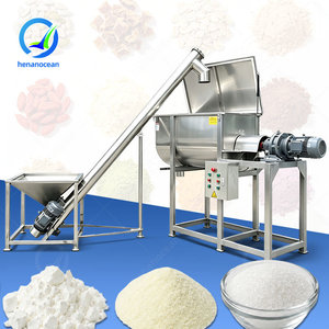 Mezcladora de Cinta Horizontal Completa OCEAN de 25 Kilos para <span class=keywords><strong>Cacao</strong></span> <span class=keywords><strong>en</strong></span> <span class=keywords><strong>Polvo</strong></span>, Máquina Uniformizadora de Mezcla Seca para Alimentos - Product Image 1