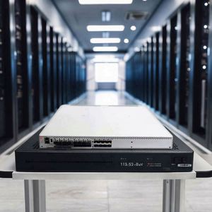 Conmutador de Fibra Óptica Fortinet BR-6520-48-16G-R 1G, 16 Puertos Intercambiables en Caliente, Apilable, Compatible con VLAN, Módulos Ópticos Originales de Fábrica - Product Image 1