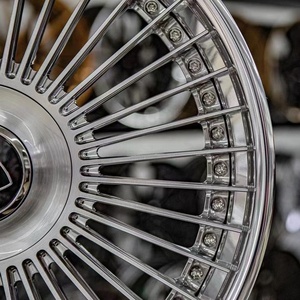 Ruedas de coche de aleación de aluminio de pasajeros forjadas de dos piezas personalizadas de alta calidad para Benz <span class=keywords><strong>Maybach</strong></span> <span class=keywords><strong>AMG</strong></span> C63 <span class=keywords><strong>G63</strong></span> GLC S63 - Product Image 5
