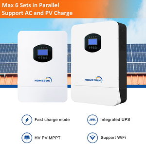 스마트 3kw <span class=keywords><strong>5kw</strong></span> 5kva 24V 48V 빌트인 100A MPPT 순수 사인파 반전 오프 그리드 일체형 태양광 발전 하이브리드 인버터 WIFI 포함 - Product Image 3