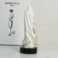 Usine en gros catholique statues religieuses résine carmel virgen del carmen bébé maria figurine maria statue