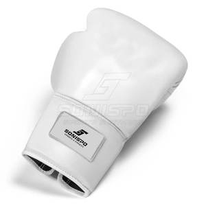 Gants de boxe professionnels de haute qualité au design personnalisé Gants professionnels en cuir à lacets - Product Image 2