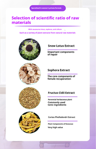 Çin Bitkileri Anti-İnflamatuar Kadınsı Vajinal Jel, Trikomonaz Kaşıntısı, Vajina Daraltma ve Sıkılaştırma İçin - Product Image 4