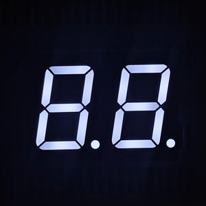 0.8 אינץ' 2 ספרות 7 פלחים תצוגת LED אור לבן תעשייתי מונים למרחקים ארוכים גלאי מתח לוחות בקרה במפעל - Product Image 2