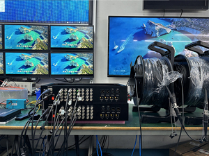 12g-sdi sợi quang Extender với kết nối odc video XLR âm thanh <span class=keywords><strong>Ethernet</strong></span> chuyển đổi cho 10km truyền - Product Image 5