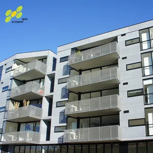 Fire Rated Cement Boards A1 Modern Exterior Wall Cladding Fire Rated Water Proof Fiber Cement Board