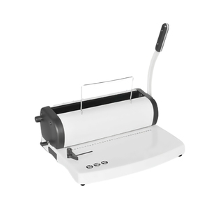 Máquina <span class=keywords><strong>Encuadernadora</strong></span> Manual de Alambre 3:1 CYT618 Compatible con Espirales <span class=keywords><strong>Cinch</strong></span>, Perforadora de 18 Hojas A4, 34 Agujeros, <span class=keywords><strong>Encuadernadora</strong></span> de Doble Bucle - Product Image 1