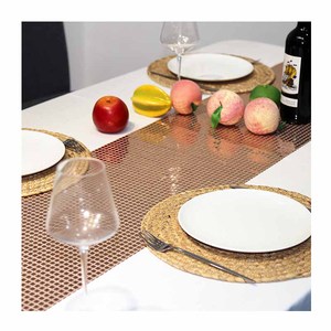 Mantel Ready Stocks <span class=keywords><strong>Corredor</strong></span> De Mesas Discotecas champán Oro Plata Colores Disponibles 30*275cm Tamaño Personalizado Disco Camino De Mesa - Product Image 2