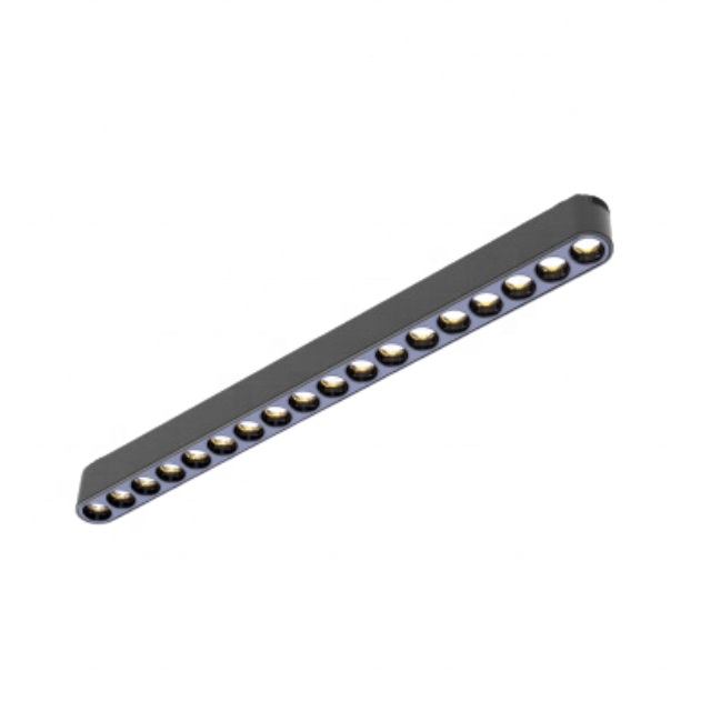 RONSE Ultra Thin LED Magnetic Track Light Grille Flood Lamp Smart Thin Magnetic Track Light DC 24V