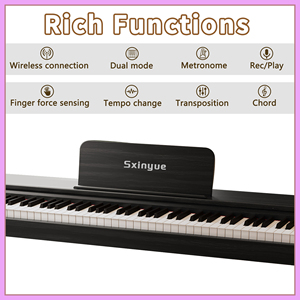 Electrical Piano Electronic Upright Piano <b>Keyboard</b> Digital Piano 88 Keys - Product Image 2