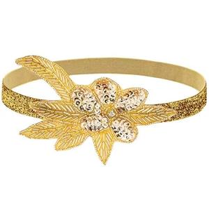 Vintage1920s accesorios <span class=keywords><strong>para</strong></span> el cabello con cuentas <span class=keywords><strong>para</strong></span> vestido de novia Gatsby flores bandas <span class=keywords><strong>para</strong></span> el cabello <span class=keywords><strong>para</strong></span> mujer original hecho a mano - Product Image 3