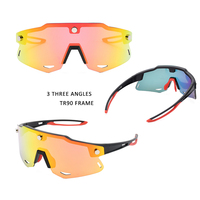 Lunettes de cyclisme à fixation magnétique rapide, brevetées par l'usine, pour la protection des yeux, coupe-vent, sport, UV400.