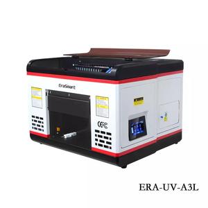 EraSmart <span class=keywords><strong>Mini</strong></span> Impresora <span class=keywords><strong>UV</strong></span> A3 Pequeña Tarjeta de Visita de Escritorio Bolsa de Plástico Botella Acrílica Funda de Teléfono para Impresión de Tela con Tinta - Product Image 5