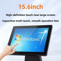 Terminal de commande tactile tout-en-un pour supermarché transfrontalier, système de point de vente intelligent, Android OS, processeur Core I5 quadricœur, 8 Go de RAM