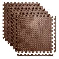 Langlebige Großhandels-Fitnessbodenmatten Anpassbare Farbe Anpassbare Größe Hochdichte Premium EVA Fitnessmatte Ineinandergreifende Puzzlematte