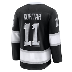 Vente en gros de maillots de hockey sur glace des Kings de Los Angeles brodés # 11 Anze Kopitar # 99 <span class=keywords><strong>Wayne</strong></span> Gretzky # 8 Drew Doughty Uniforme de hockey - Product Image 2
