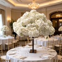 Vente en gros de fleurs artificielles de cerisier Sakura colorées de haute qualité, arbre de fleurs artificielles pour intérieur/extérieur, centre de table, décoration de mariage
