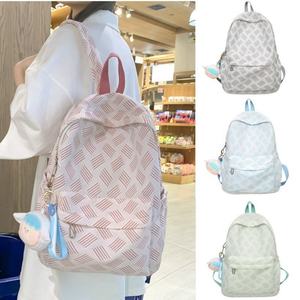 Manufacturers Wholesale Lightweight Travel <b>Backpack</b> Simple Fashionable Style for Middle School Waterproof Leisure Features - Product Image 1