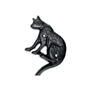 Bán buôn cổ gang mèo móc tường trang trí nội thất, mộc mạc bức tượng móc áo cho chìa khóa áo và đồ dùng nhà bếp - Product Image 3