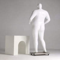 Mannequin de présentation de vêtements pour homme, taille grande, style européen et américain, mannequin de corps entier pour homme, mannequin de grande taille pour homme