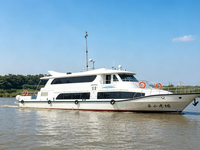 Ferry à passagers en acier Grandsea HD-2600 de 26 m, moteur diesel, neuf, capacité de 150 personnes, pour le transport maritime côtier et fluvial, à vendre