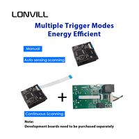 Module de scanner miniature à haute intégration LONVILL IP42, moteur de numérisation de codes-barres CCD intégré de type armoire