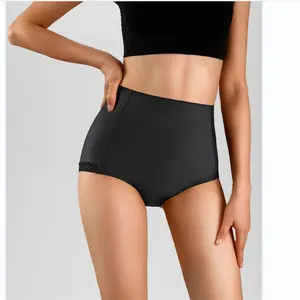 Bán buôn cộng với kích thước bragas de talla Grande de Para mujer của phụ nữ đầy đủ hình cong Cao eo ngắn gọn panty cộng với kích thước đồ lót