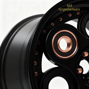 168 Personalizados, Diseño de Cinco Orificios en Negro Mate y Oro Rosa, Aptos para Porsche 911, BMW E30, E36, E46, Volkswagen Beetle, JEEP Wrangler - Product Image 5