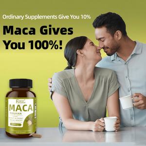 Cápsulas de Extracto de Raíz de Maca Personalizadas, 250 Unidades, para Apoyo de Energía y Resistencia, Enfocadas en la Salud y Vitalidad Masculina - Product Image 2