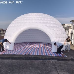 Tenda kubah tiup luar ruangan besar, tenda penampungan igoo tiup untuk acara pameran dan merek promosi - Product Image 3