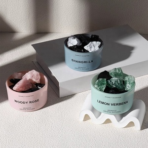 Wholesale <strong>Oud</strong> Fragrance <strong>Candle</strong> Luxury Private Label Smokeless Soy Wax Scented <strong>Candle</strong> and Diffuser Gift Set - Product Image 5