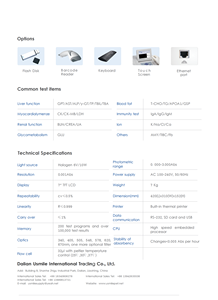 USMILEPET محلل الكيمياء الحيوية شبه التلقائي الفاخر بيطري للمزارع ومستشفيات الحيوانات الأليفة مادة بلاستيكية مربعة - Product Image 3