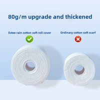 Serviettes nettoyantes pour le visage en coton épais jetables, lingettes humides douces pour un usage domestique, pour bébés, vente en gros, mouchoirs en coton spéciaux