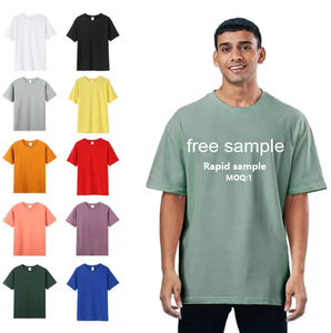 ODM Service 100% Cotton Men's T‑Shirt Custom Logo Custom Pattern O‑Neck Short Sleeve Custom Printed <b>Top</b> for Men Bulk - Product Image 1