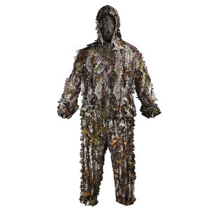 Equipo Táctico de <span class=keywords><strong>Paintball</strong></span> Yuda, Ropa de Caza Ghillie Completa, Camuflaje 3D de Hojas de Selva y Bosque, Traje Ghillie - Product Image 3
