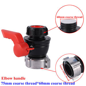 Connecteur de Valve de réservoir d'<span class=keywords><strong>eau</strong></span> IBC 75mm DN50 tonnes baril <span class=keywords><strong>adaptateur</strong></span> de tuyau d'<span class=keywords><strong>eau</strong></span> résistant aux acides et aux alcalis - Product Image 5