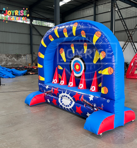 Jeu de tir gonflable d'extérieur portable pour les carnavals, les camps et les journées de loisirs en famille - Product Image 2