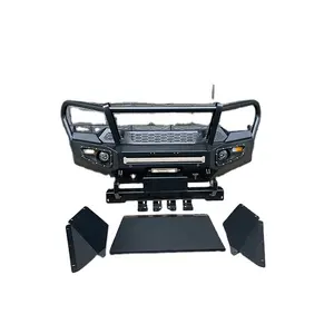 4x4 Bumper depan Off Road Steel, pelat berat Bumper untuk Dmax 2021 4x4 Auto