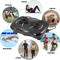 Plate-forme vibrante pour exercice physique du corps entier, machine à plate-forme vibrante, vente en gros
