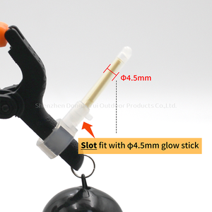 1 ชิ้น ดับเบิ้ลเบลล์แคทฟิชแบง พร้อมช่องใส่แท่งเรืองแสง เหมาะสำหรับอุปกรณ์ตก<span class=keywords><strong>ปลา</strong></span>กลางคืน - Product Image 3