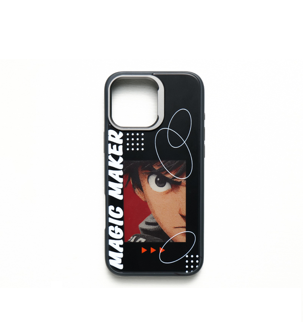 2026 New Designer NFC Smart E Ink Screen Display Mobile Phone case Cover for iphone 16 Pro Max DIY Cases