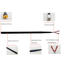 5200mm fibre de carbone disque golf retriever bâton disques volants Golf Retriever pôle pour disque volant en plein air sport exercice produit