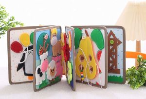 Libro Sensorial de Fieltro con Diseño de Ciervo 3D para Niños de 3 a 6 Años, Precio de Fábrica y Gran Venta - Product Image 6