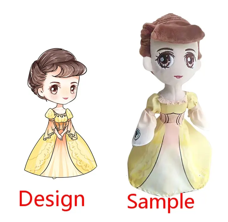 New Fashion Lovely Factory Customized Anime Plush Toy Doll Cartoon