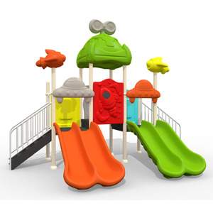Les enfants extérieurs durables de terrain de jeu glissent amusement coloré lisse et <span class=keywords><strong>grand</strong></span> pour la récréation - Product Image 4
